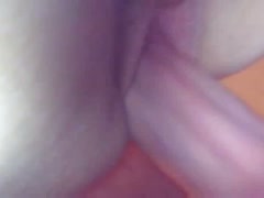 A close-up video of me missionary-style fucking my unfaithful wife